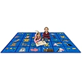 Joy Carpets Friendly Phonics Animals&trade; Rugs
