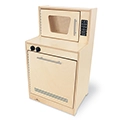 Whitney Brothers&reg; Contemporary Dishwasher and Microwave - Natural