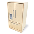 Whitney Brothers&reg; Contemporary Refrigerator - Natural