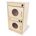 Whitney Brothers&reg; Contemporary Washer and Dryer - Natural