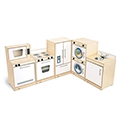 Whitney Brothers&reg; Contemporary Kitchen Ensemble - White