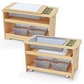 Copernicus Seoras Sensory Tables with Clear Tubs