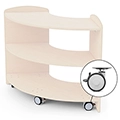 Copernicus Casters for 90 Degree Curved Corner Unit