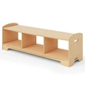Copernicus Seoras Open Back Staggered Shelf - 1 Level