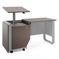 Smith System&reg; Motum&reg; Split-Height Teachers Desks