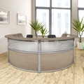 Regency Marque Plexi-Glass Front Reception Desks
