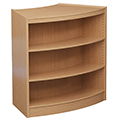 Curved Library Shelving