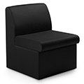 GLOBAL Braden&trade; Modular Lounge Seating - Armless Single Chair