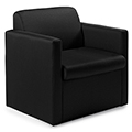 GLOBAL Braden&trade; Modular Lounge Seating - Single Seat with Arms