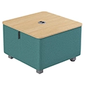 Smith System&reg; Flowform&reg; Modular Seating - Ottoman Table w/Power