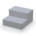 MooreCo&reg; Elevate Baby Steps - Inside Corner