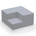 MooreCo&reg; Elevate Baby Steps - Inside Corner