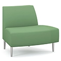 HPFI&reg; Eve Team Lounge Seating - 30&deg; Curved Outside Facing Chair