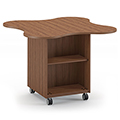 HPFI&reg; Mobile Collaborative Tables - Clover Top