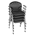 Regency Rico Stack Chairs - With Arms