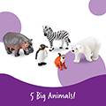 Jumbo Animals - Zoo Animals