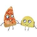 Pizza and Taco Puppet Set