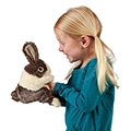 Folkmanis&reg; Baby Dutch Rabbit Hand Puppet