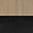 Noble Oak/Black Vinyl
