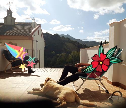 ImagenCasa Rural vistas al campo y cocina con terraza 2