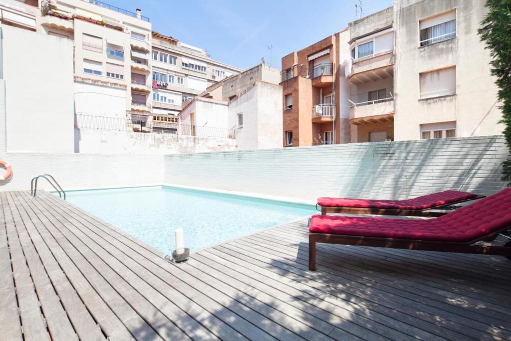 Apartment Barcelona Rentals - Swimming Pool with Terraceimagen principal