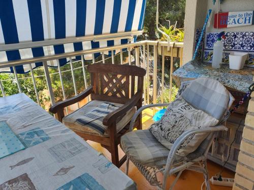 ImagenBeach apartment,two terraces,parking,WIFI 2