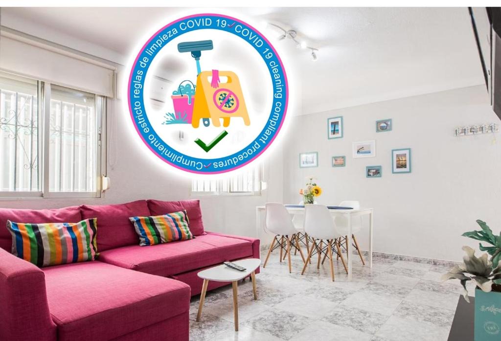 MalagaOnBeach 2 - Two bedrooms - up to 7 people - 30 meters beachimagen principal