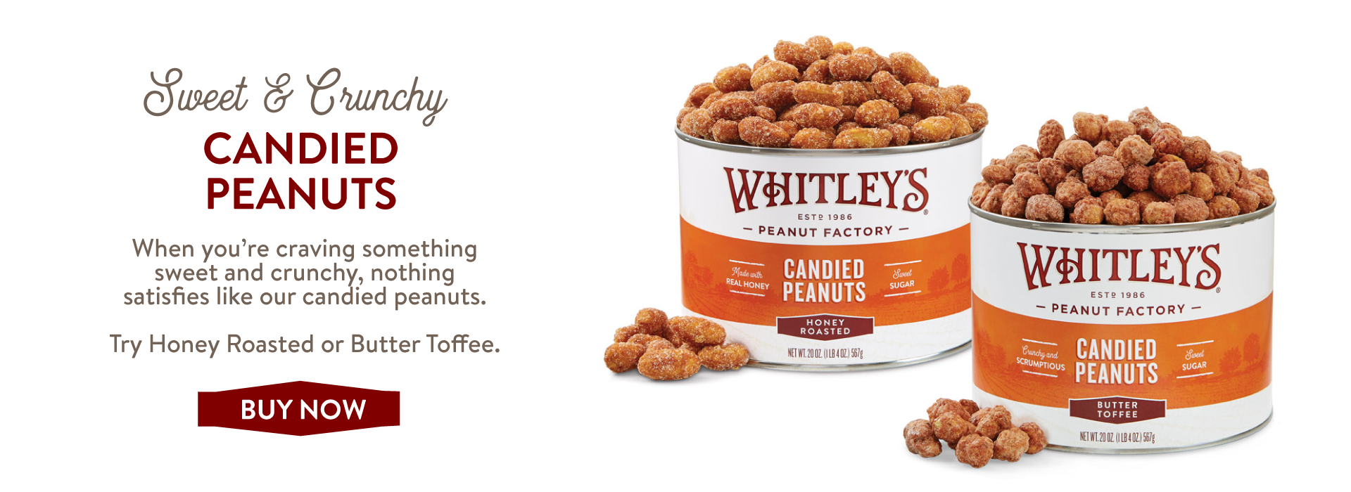 Whitley's Peanut Factory Virginia Peanuts & Confections