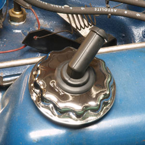 Buy Oil Cap with PCV Elbow Chrome Early Bronco Parts