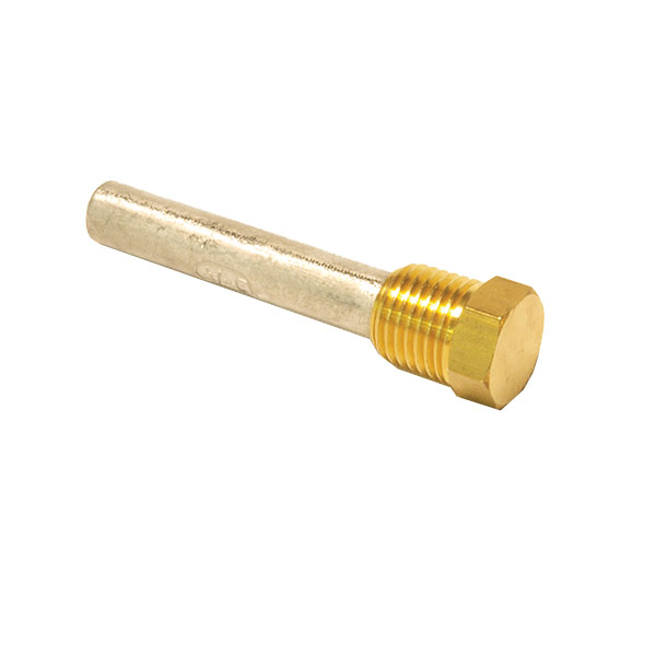 Buy Sacrificial Anode Drain Brass Plug with Zinc Anode for Aluminum