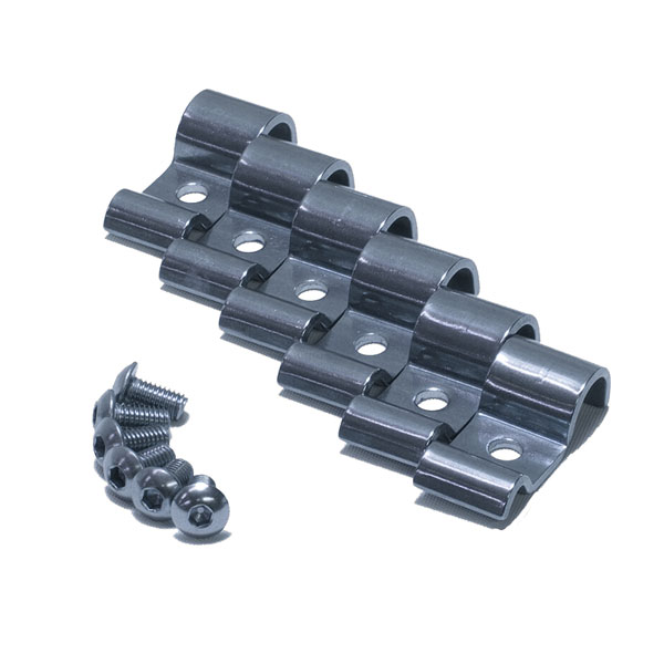 Buy Brake/Fuel Line Frame Mount Clips Stainless Steel Set of 6 with Screws