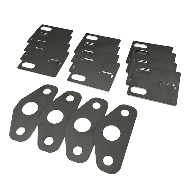 Deluxe Door Hinge and Striker Shim Kit Stainless (Does 4 Hinges and 2