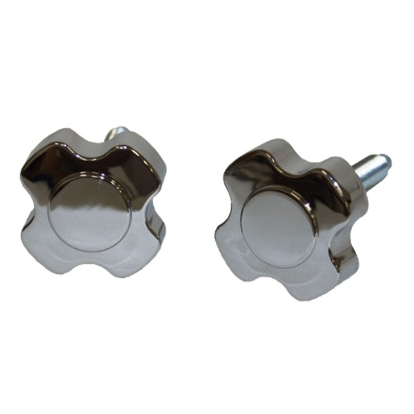 Buy Chrome Windshield Knobs Early Ford Bronco Parts