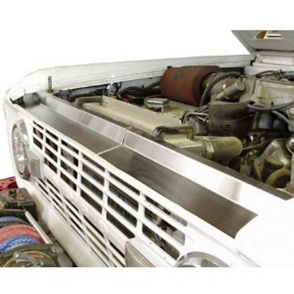 Buy Stainless Radiator Air Dam Early Ford Bronco Parts