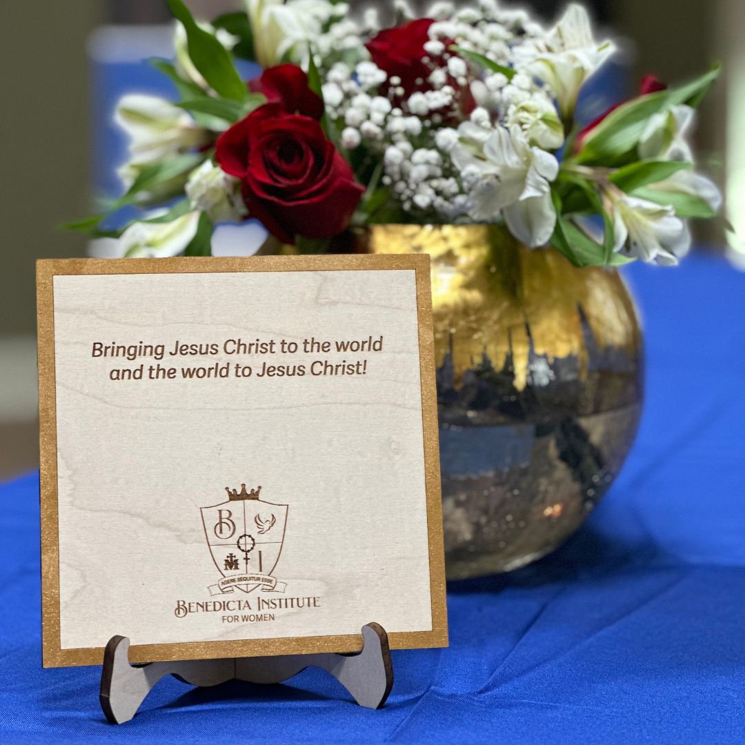 Benedicta Institute Plaque