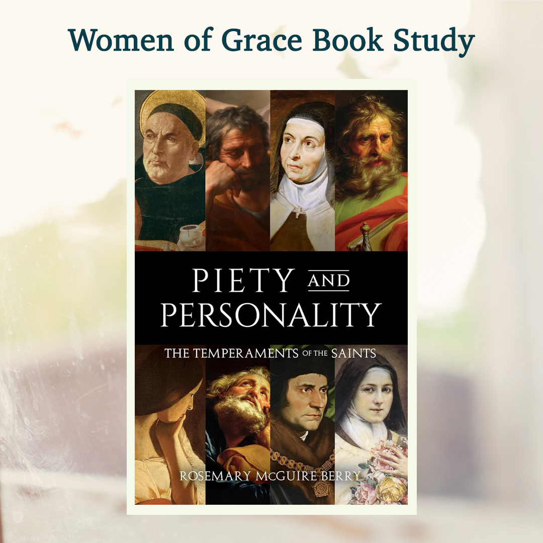 Book Study: Piety and Personality: The Temperaments of the Saints.<br>6 weeks Monday, July 13th to Monday, August 17th. 7:30pm - 8:30pm ET.