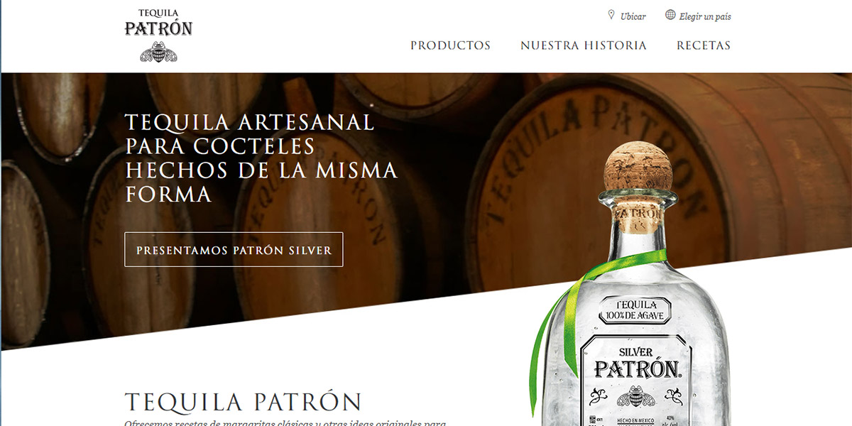 Marca de tequila Patrón vende en app con Realidad Aumentada