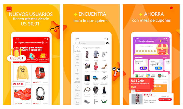apps de compras Android más descargadas