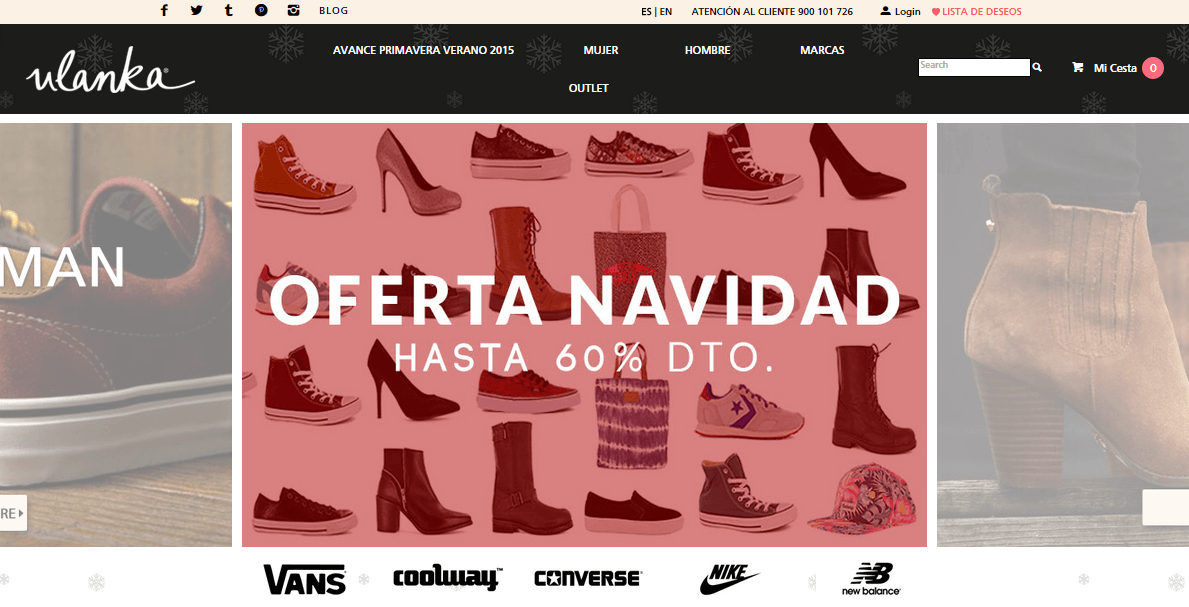 tienda online de zapatos