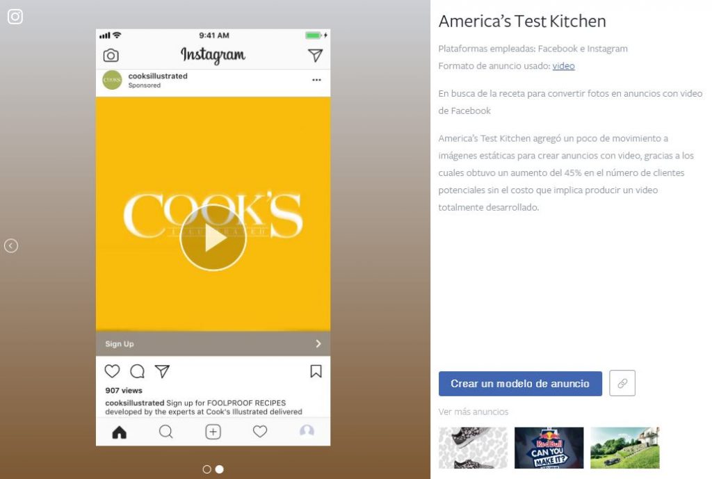 Inspiration, la nueva herramienta de Facebook