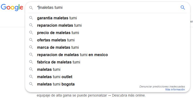palabras clave buscar google