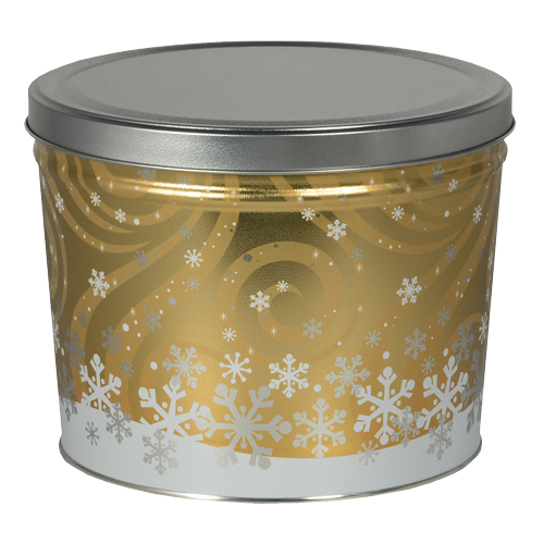 Product Image of 1.5 LB Swirling Snow Tin of Lightly Salted