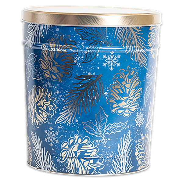 Product Image of 3LB Shimmering Pine Tin of Salt & Pepper