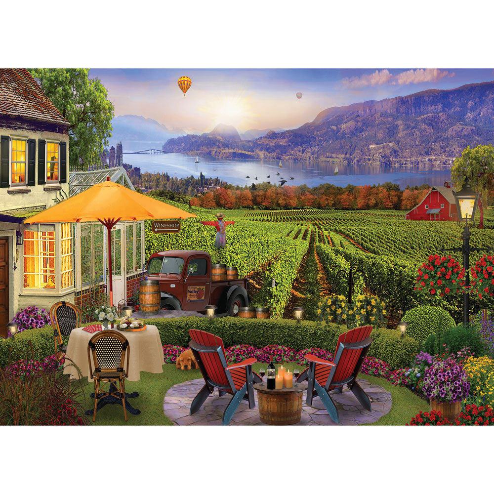 Wine Country 1000 Piece Jigsaw Puzzle Spilsbury