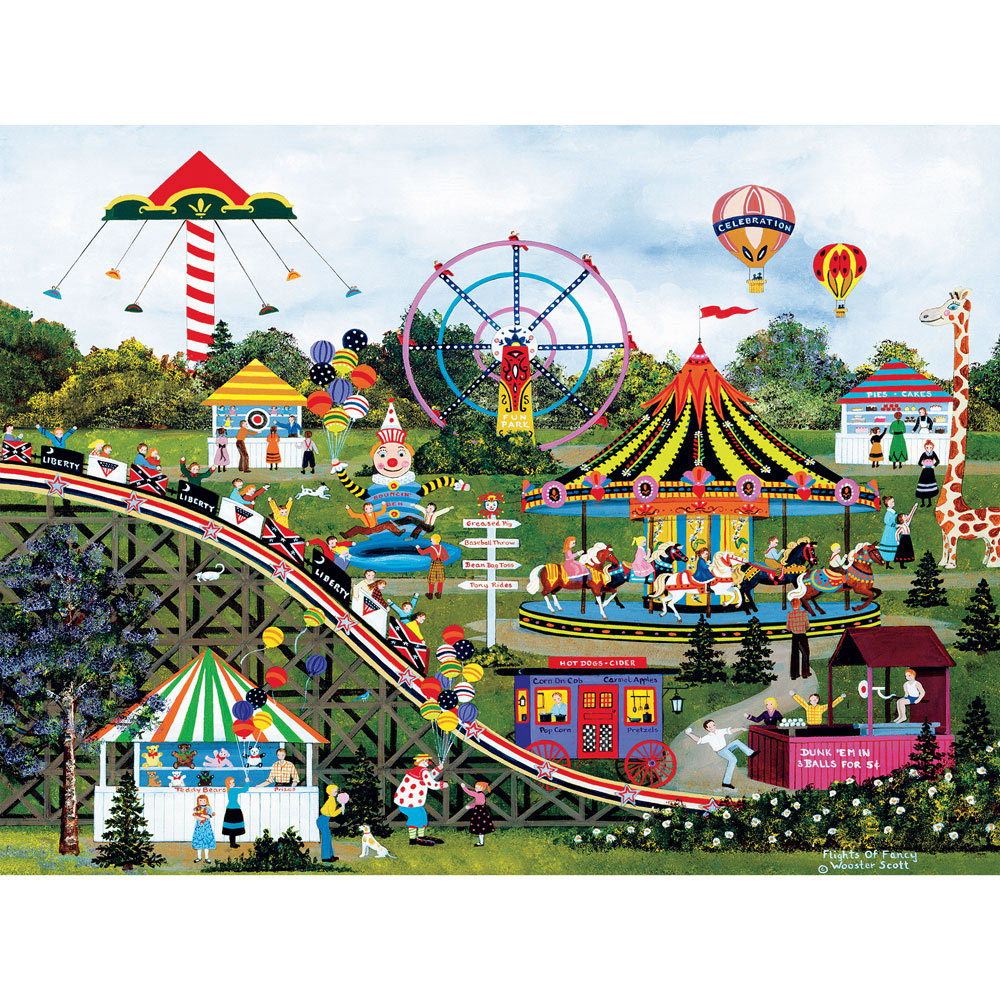 Flights of Fancy 300 Large Piece Jigsaw Puzzle Spilsbury