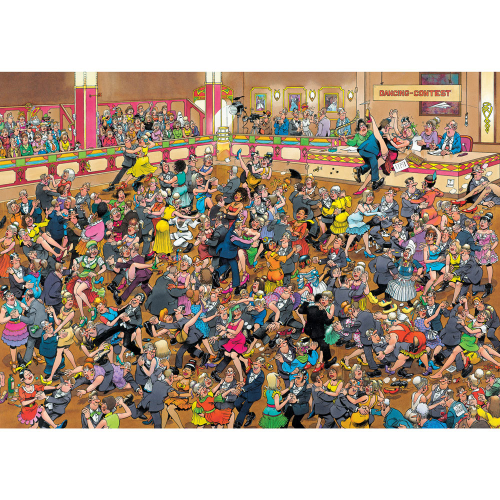 Ballroom Dancing 1000 Piece Jigsaw Puzzle Spilsbury