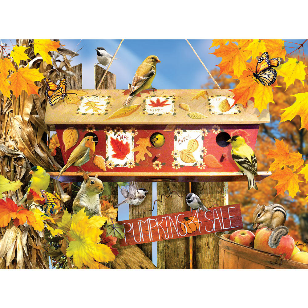 Fall Leaves 1000 Piece Jigsaw Puzzle | Spilsbury