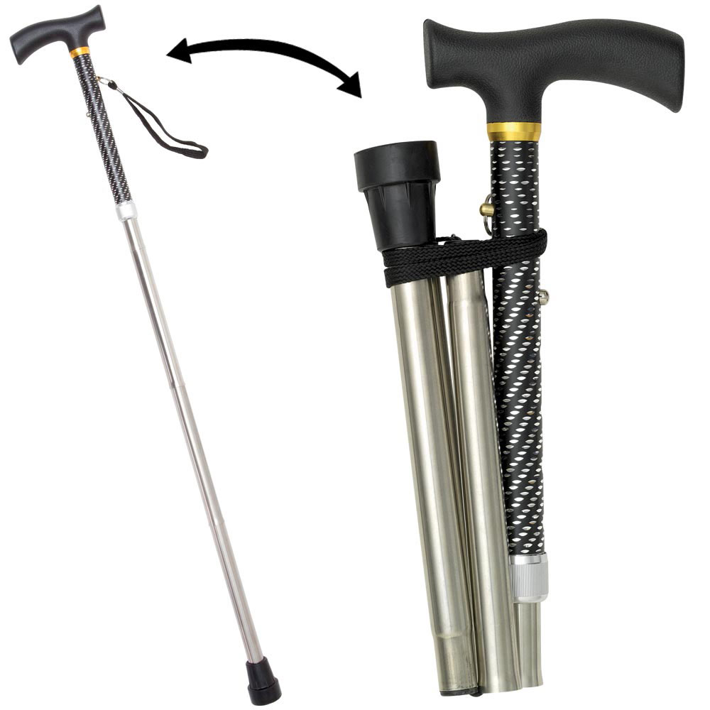 Foldable Walking Cane Diamonds Spilsbury
