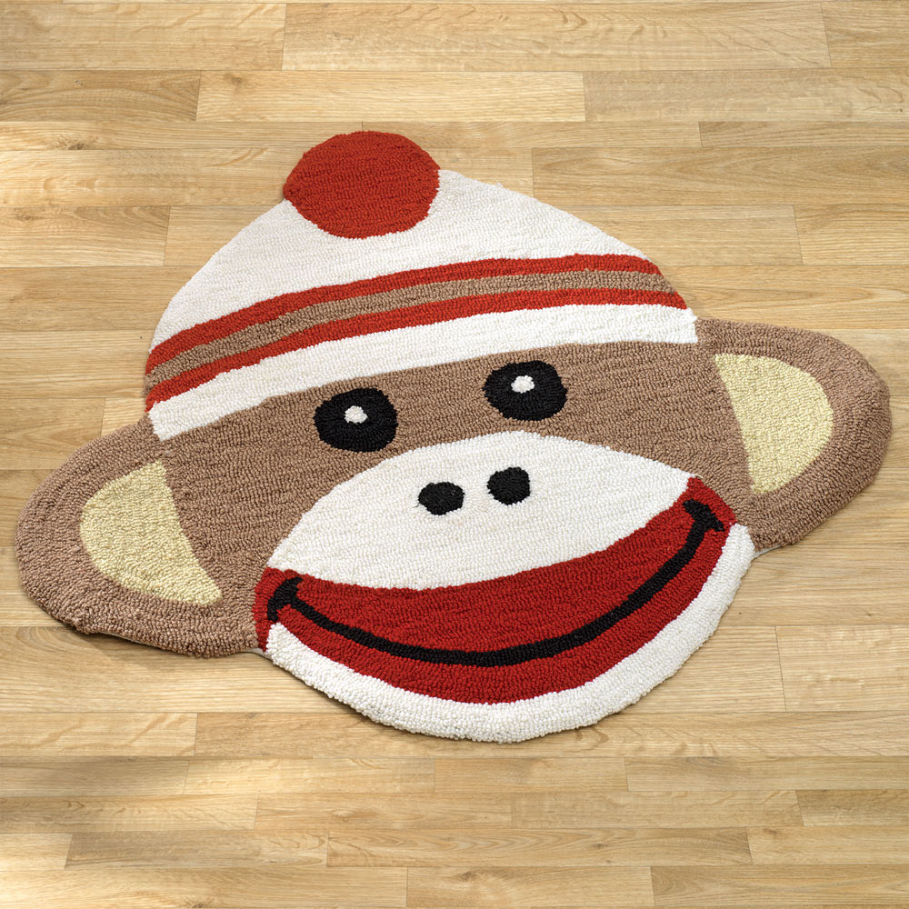Sock Monkey Rug Spilsbury
