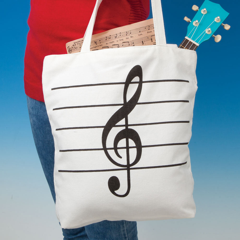 Musical Note Tote Bag Spilsbury
